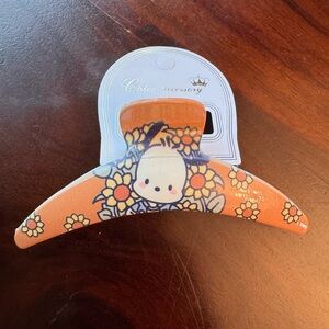 Sanrio Orange Floral Hair Clip